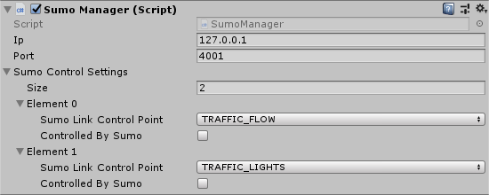 Sumo Manager Configuration